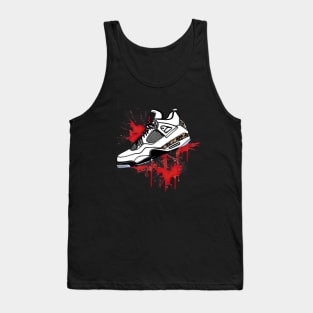 AJ IV - Splatter Sketch ! HOT WEAR !!! Tank Top